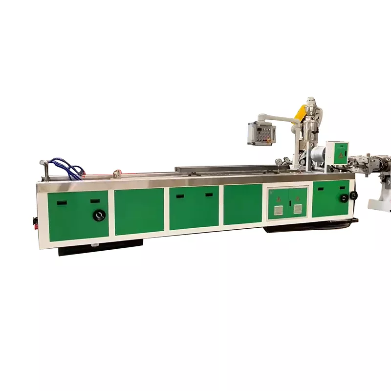 PE Wood Plastic Landscape Profile Extrusion Production Line